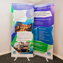 Lateral Building Design - Pull up banners