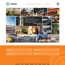 Lateral Building Design - custom designed website